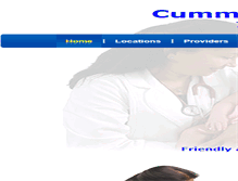 Tablet Screenshot of cummingfamilymedicine.com